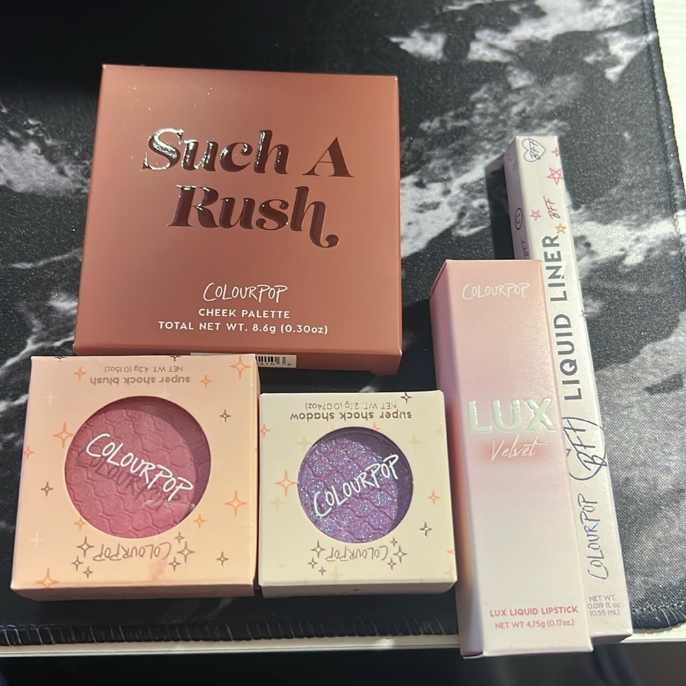Brand New Colourpop Makeup Bundle